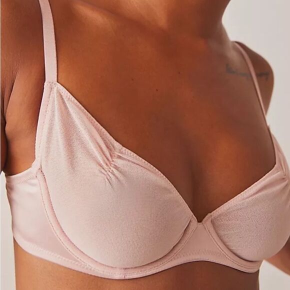 FREE PEOPLE INTIMATELY HEARTTHROB UNDERWIRE BRA SO BOLD & BARELY THERE XS NWT - Picture 1 of 9